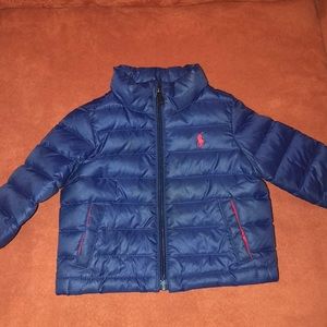 Ralph Lauren baby puffer coat.